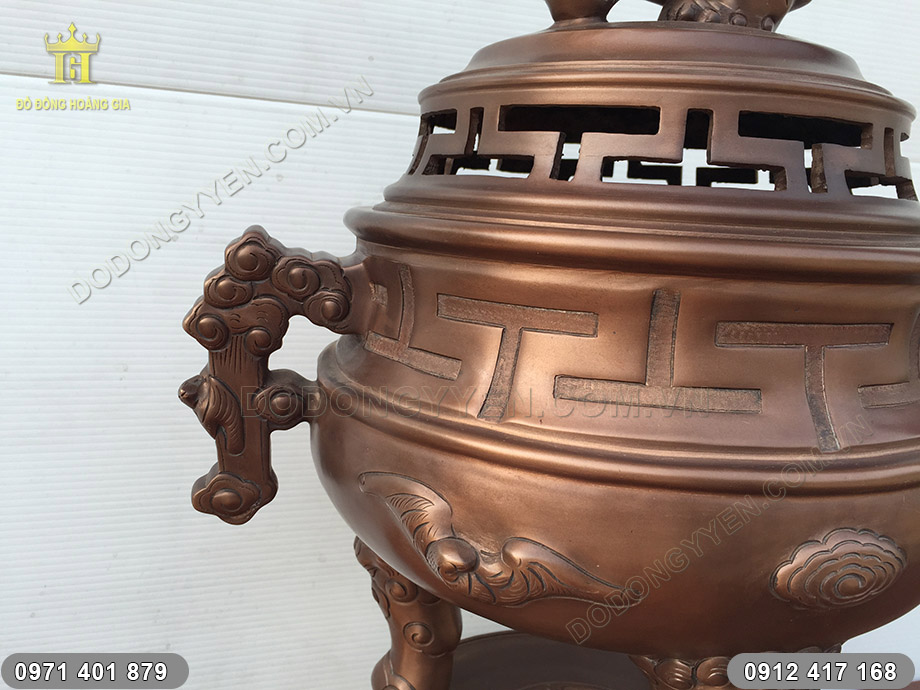đỉnh đồng đỏ b&aacute;nh dầy tai cui